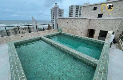 Apartamento com 1 dormitório à venda, 57 m² por r$ 365.000,00 - vilamar - praia grande/sp