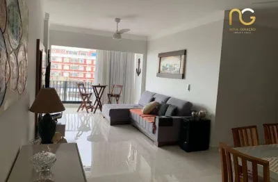 Apartamento com 3 dormitórios à venda, 118 m² por r$ 750.000,00 - tupi - praia grande/sp