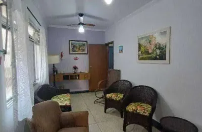 Apartamento com 2 dormitórios à venda, 73 m² por r$ 350.000,00 - canto do forte - praia grande/sp