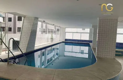 Apartamento com 2 dormitórios à venda, 87 m² por r$ 550.000,00 - vila guilhermina - praia grande/sp