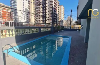 Apartamento com 1 dormitório à venda, 56 m² por r$ 230.000,00 - tupi - praia grande/sp