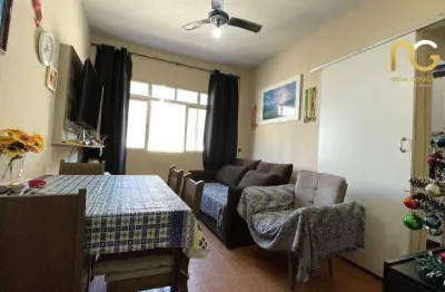Apartamento com 1 dormitório à venda, 45 m² por r$ 215.000,00 - vila guilhermina - praia grande/sp