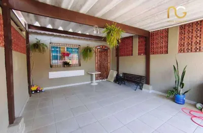 Casa com 2 dormitórios à venda, 104 m² por r$ 355.000,00 - mirim - praia grande/sp