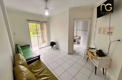 Apartamento com 1 dormitório à venda, 45 m² por r$ 250.000,00 - aviação - praia grande/sp