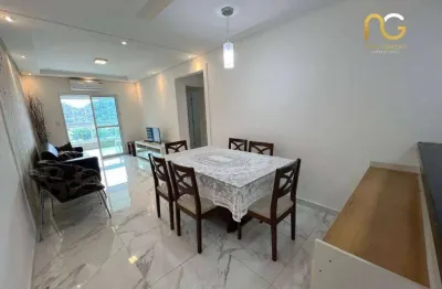 Apartamento canto do forte com 2 dormitórios à venda, 76 m² por r$ 750.000 - canto do forte - praia grande/sp