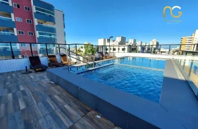 Apartamento com 1 dormitório à venda, 52 m² por r$ 365.000,00 - ocian - praia grande/sp