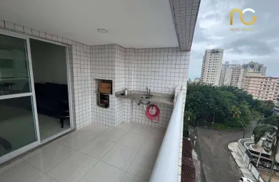 Apartamento com 2 dormitórios à venda, 94 m² por r$ 565.000,00 - aviação - praia grande/sp