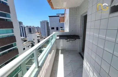 Apartamento com 1 dormitório à venda, 51 m² por r$ 330.000,00 -  guilhermina - praia grande/sp