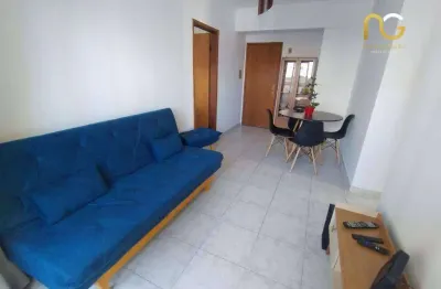 Apartamento 1 dormitório, bairro tupi , mobiliado , 149 metros da praia r$ 295.000,00