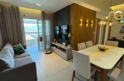 Apartamento com 3 dormitórios à venda, 88 m² por r$ 730.000 - vila assunção - praia grande/sp