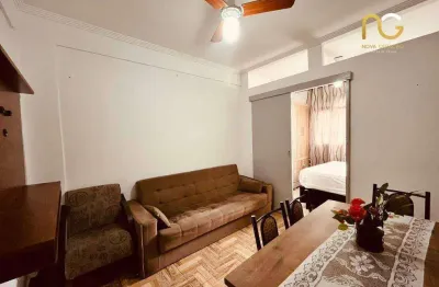 Kitnet com 1 dormitório à venda, 30 m² por r$ 225.000,00 - boqueirão - praia grande/sp