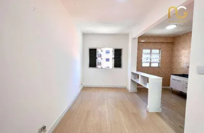 Apartamento com 1 dormitório à venda, 43 m² por r$ 210.000,00 - aviação - praia grande/sp