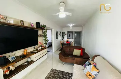Apartamento com 2 dormitórios à venda, 85 m² por r$ 520.000,00 - tupi - praia grande/sp