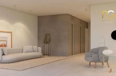 Apartamento com 2 dormitórios à venda, 79 m² por r$ 598.000,00 - vila guilhermina - praia grande/sp