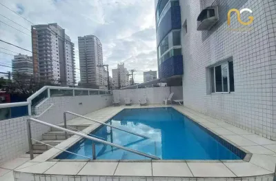 Apartamento com 2 dormitórios à venda, 75 m² por r$ 435.000,00 - vila guilhermina - praia grande/sp
