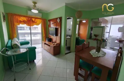 Apartamento com 2 dormitórios à venda, 55 m² por r$ 480.000,00 - canto do forte - praia grande/sp
