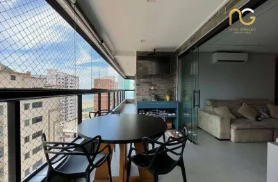 Apartamento alto padrão no canto do forte com 3 suites à venda, 116 m² por r$ 1.755.000
