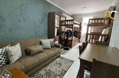 Kitnet com 1 dormitório à venda, 30 m² por r$ 225.000,00 - vila guilhermina - praia grande/sp