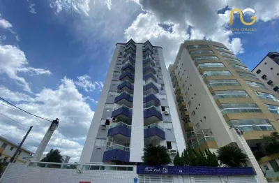 Apartamento com 1 dormitório à venda, 48 m² por r$ 330.000,00 - vila guilhermina - praia grande/sp