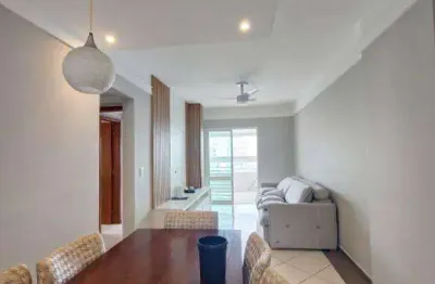 Apartamento com 2 dormitórios à venda, 87 m² por r$ 739.900,00 - canto do forte - praia grande/sp