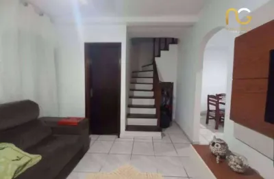 Sobrado com 2 dormitórios à venda, 92 m² por r$ 480.000,00 - aviação - praia grande/sp