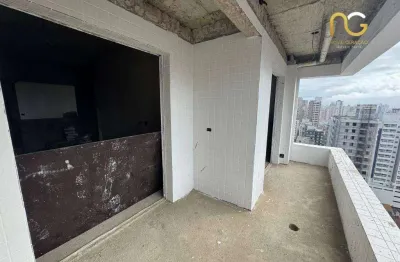 Apartamento com 2 dormitórios à venda, 74 m² por r$ 500.000,00 - aviação - praia grande/sp