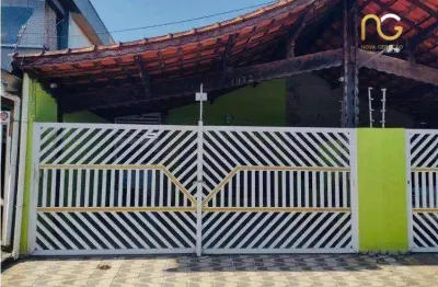 Casa com 2 dormitórios à venda, 100 m² por r$ 490.000,00 - mirim - praia grande/sp