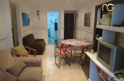 Apartamento com 2 dormitórios à venda, 78 m² por r$ 400.000,00 - aviação - praia grande/sp