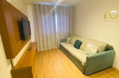 Apartamento com 2 dormitórios à venda, 63 m² por r$ 430.000,00 - vila guilhermina - praia grande/sp