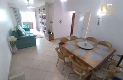 Apartamento 02 dormitorios 01 suite - semi mobiliado - bairro tupi/praia grande-sp