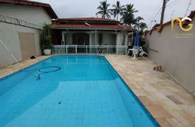 Casa com 3 dormitórios, sendo 2 suítes, com piscina - -  à venda por r$ 1.100.000 - balneário flórida - praia grande/sp
