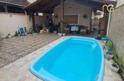 Casa à venda 2 dorm. sendo 1 suíte. piscina - por r$ 645.000 - balneario maracanã - praia grande/sp