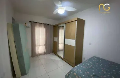 Apartamento com 1 dormitório à venda, 57 m² por R$ 430.000 - Vila Guilhermina - Praia Grande/SP