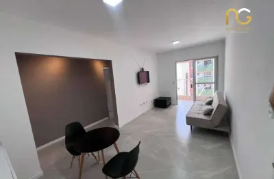 Apartamento com 1 dormitório à venda, 50 m² por R$ 375.000,00 - Vila Guilhermina - Praia Grande/SP