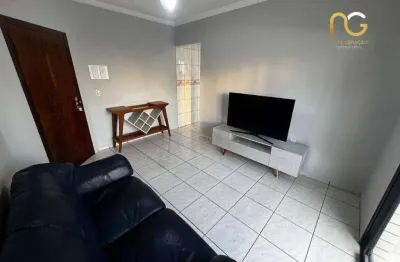 Apartamento mobiliado, com 1 dormitório à venda, 54 m² por r$ 379.900 - canto do forte - praia grande/sp