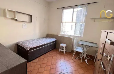 Kitnet com 1 dormitório à venda, 24 m² por r$ 159.000,00 - ocian - praia grande/sp