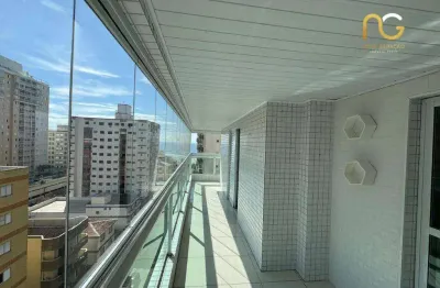 Apartamento com 3 dormitórios à venda, 134 m² por R$ 855.000,00 - Ocian - Praia Grande/SP