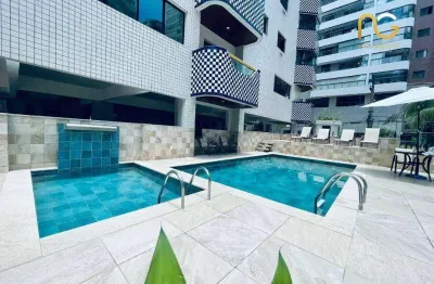 Apartamento com 3 dormitórios à venda, 130 m² por R$ 790.000,00 - Canto do Forte - Praia Grande/SP