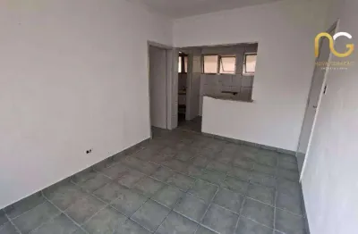 Apartamento com 1 dormitório à venda, 46 m² por R$ 250.000,00 - Canto do Forte - Praia Grande/SP