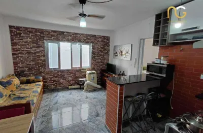 Apartamento com 1 dormitório à venda, 40 m² por R$ 250.000,00 - Tupi - Praia Grande/SP