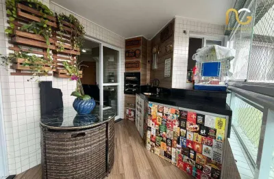 Apartamento com 2 dormitórios à venda, 76 m² por R$ 498.000,00 -  Guilhermina - Praia Grande/SP