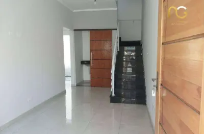 Sobrado com 3 dormitórios à venda por R$ 565.000,00 - Aviação - Praia Grande/SP