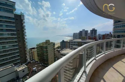 Apartamento com 3 dormitórios à venda, 129 m² por r$ 1.550.000,00 - canto do forte - praia grande/sp