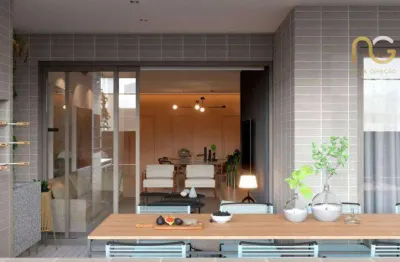 Apartamento com 3 dormitórios à venda, 109 m² por r$ 1.173.292,80 - canto do forte - praia grande/sp