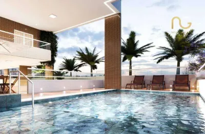Apartamento à venda, 72 m² por r$ 599.052,47 - vila guilhermina - praia grande/sp