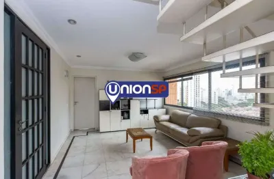 Cobertura com 4 dormitórios à venda, 345 m² por r$ 1.980.000 - campo belo - são paulo/sp