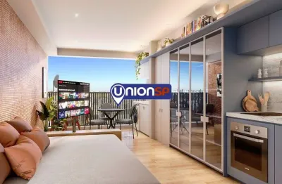 Studio com 1 dormitórios à venda, 26 m² por r$ 430.241,00 - moema - são paulo/sp