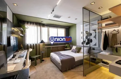 Apartamento studio à venda, por r$ 602.830,00 - moema - são paulo/sp