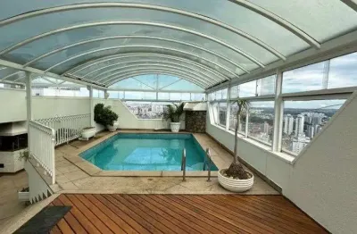 Cobertura duplex com 5 dormitórios à venda, 624 m² por r$ 5.890.000,00 - santo amaro - são paulo/sp