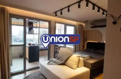 Apartamento com 1 dormitório à venda, 37 m² por r$ 798.000,00 - brooklin - são paulo/sp